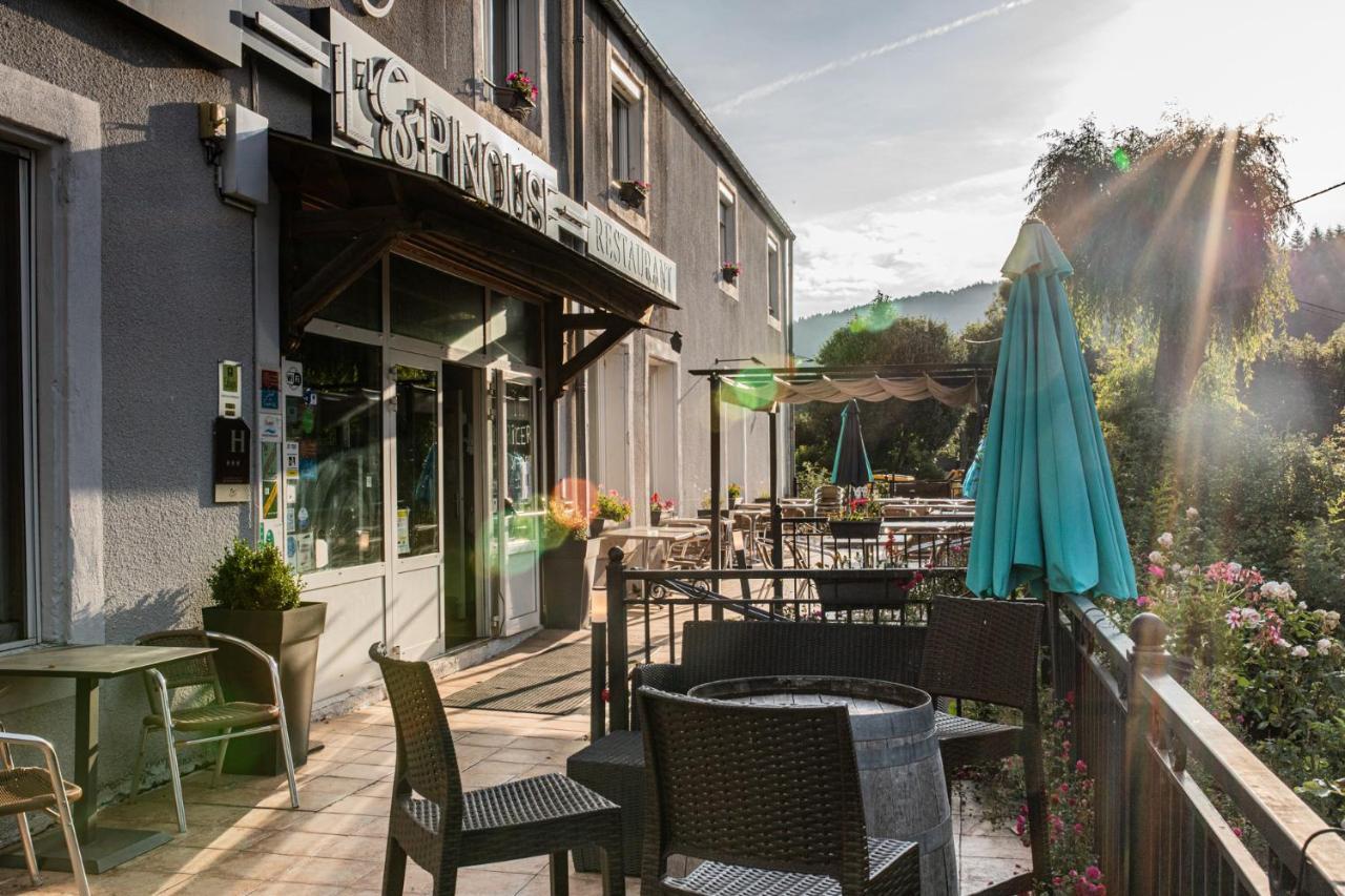Logis Hotel Restaurant Auberge De L'Espinouse Fraisse-sur-Agout Bagian luar foto